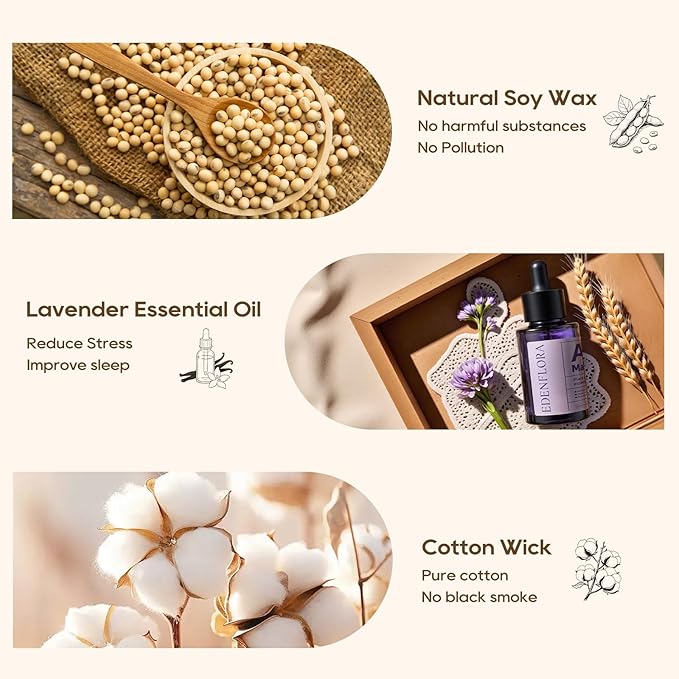 Birthday Gifts for Women, Unique Friendship Birthday Gifts, Funny Candles Gift Ideas for Womens, Best Friend, Her, Sister, Bestie, Lavender Scented Candle with Replaceable Stickers