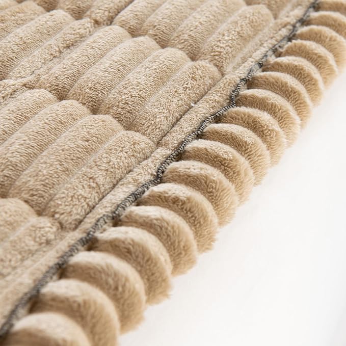 Non Slip Fuzzy Pet Couch Covers for Sofa, Washable Couch Cushion Covers for Dogs(Brown 70 x120cm)