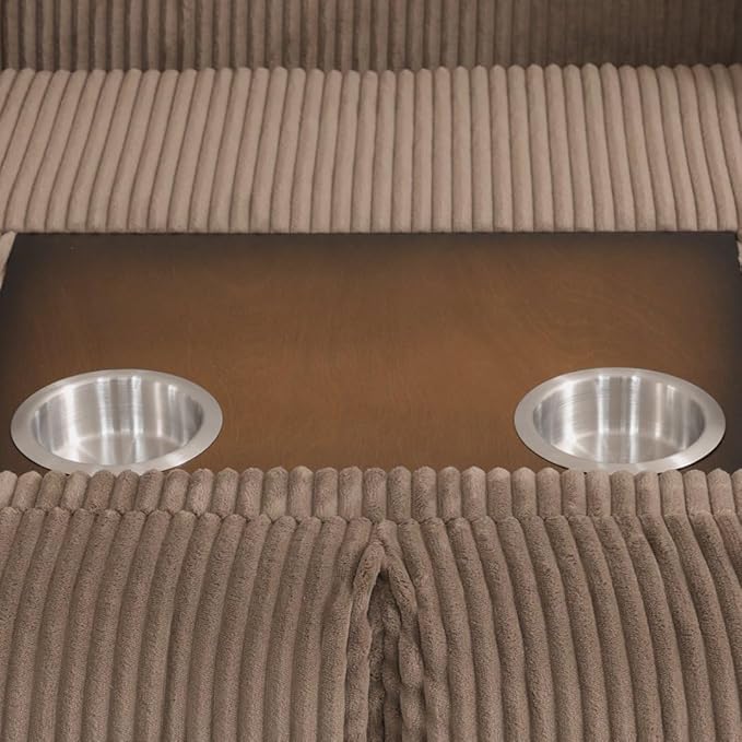 Manual Recliner Sofa Set,Microfiber Reclining Couch Set,Modern Living Room Furniture Set,Reclining Sofa Couch Chair for Living Room Home Office(Dark Brown,3 Pieces Set)