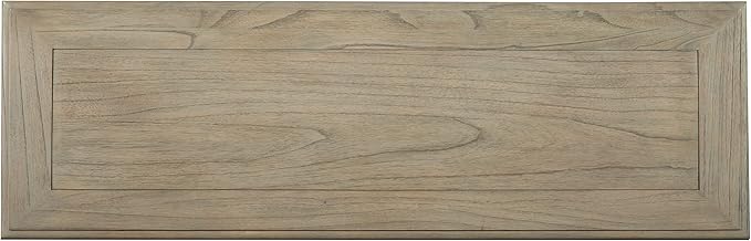 Hekman Furniture Sofa Table Driftwood Finish, Ample Storage Drawers Decorative Legs Cross Stretchers Bars, Sturdy Wooden Material Modern Entryway Table Best for Home Decor & Living Room