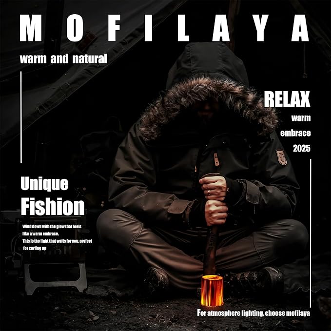 LED Night Light Bedside Mood Lamp Touch Wood Warm Light Festival Cordless Portable Table Lamp Restaurant Bedroom Bar Coffee Outdoor Camping Birthday Gifts for Women Mom Baby Kids (Long)