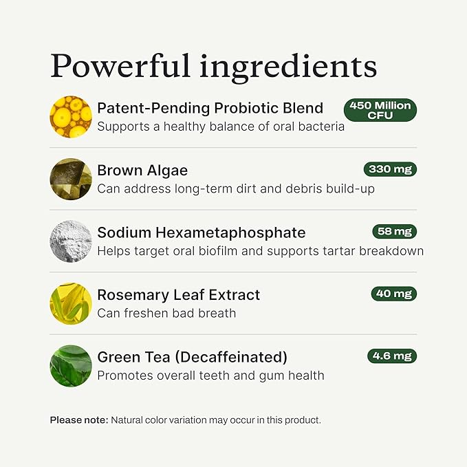 PetLab Co. ProBright Advanced Dental Powder - Dog Breath Freshener - Teeth Cleaning Made Easy – Targets Tartar & Bad Breath - Packaging May Vary - Formulated for Small Dogs