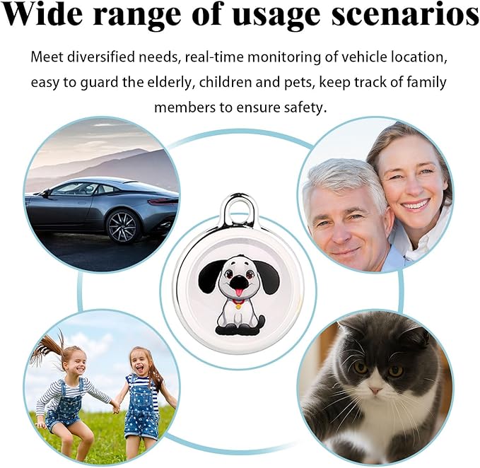 GPS Tracker for Vehicles, Cars, Kids, Pets & Seniors – No SIM Card, No Subscription – Real-Time Tracking Device with Full US Coverage – Portable & Accurate Locator