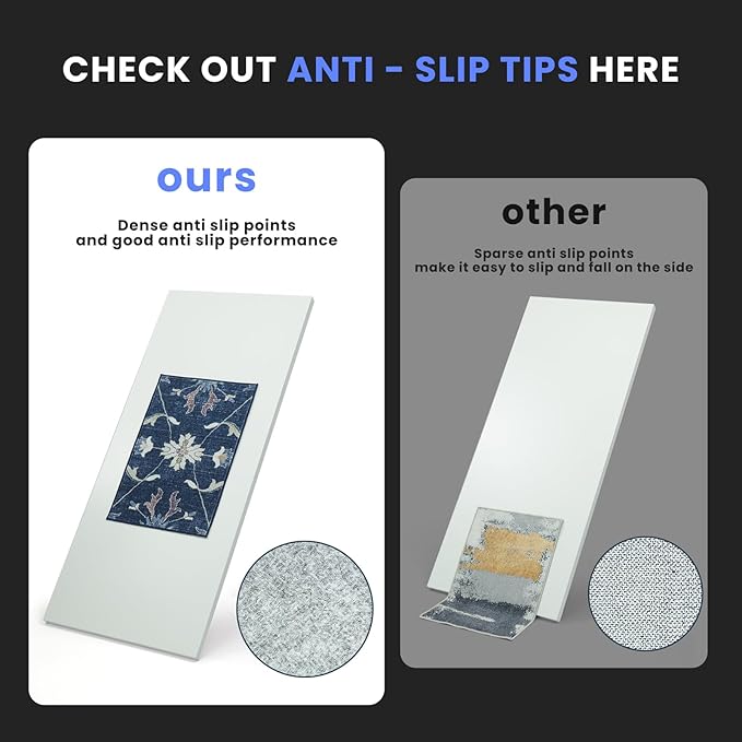 Washable Rugs 8x10 Area Rugs for Living Room,Bedroom,Dining Room- Soft Low Pile Stain-Resistant Carpet with Non-Slip Rubber Backing,Vintage Large Area Rug for Nursery Home Office Decor