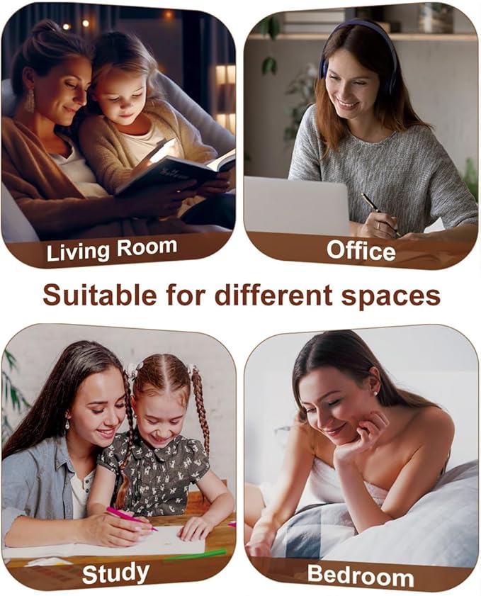 Candle Warmer Lamp with Timer and Dimmer - Electric Candle Lamp Warmer for Jar Candles - Ideal Home Decor Gift for Women, Daughter, and Mom - Includes 2 Bulbs (Black & Gold)