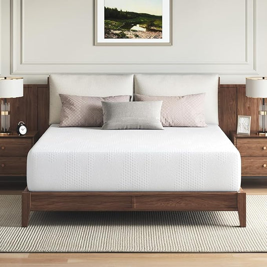 Novilla 14 inch Twin Memory Foam Mattress, Gel Memory Foam Mattress for Cooling Night Sleep & Pressure Relief, CertiPUR-US Certified