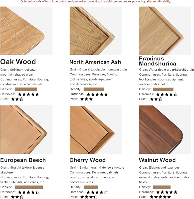 100% Solid Oak Coffee Table with Storage Shelf, 2-Tier Wooden Center Table for Living Room, Farmhouse Rustic Rectangle Table, Easy Assembly,31.49 Inch