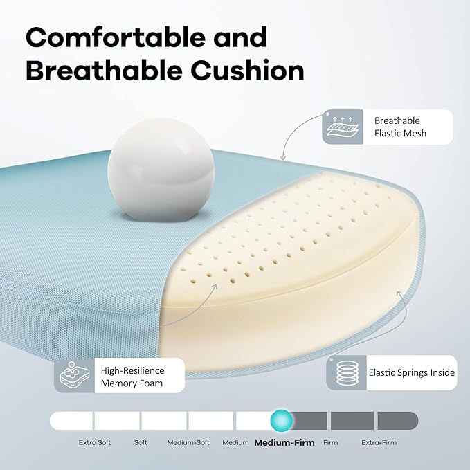 Office Chair,Ergonomic Mesh Desk Chair with Adjustable Lumbar Support,Computer Chair with Flip-up Armrests, Rolling Executive Chairs, Home Office Chair(Blue)