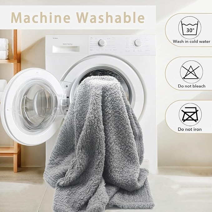 1 Pack 3 Dog Blanket Calming Blankets Fluffy Premium Fleece Puppy Soft Sherpa Pet Blanket for Dog Puppy Cat Beige/Black/Grey,Small (23" x15’’)