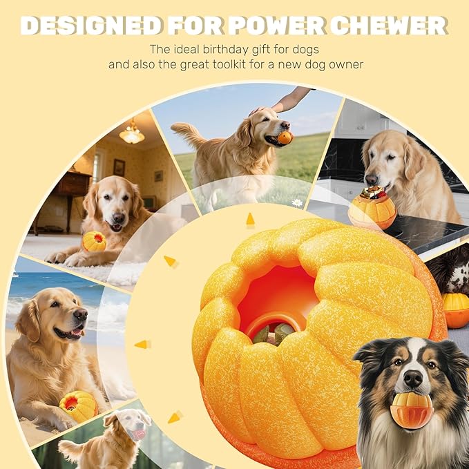 Frozen Treat Dog Toy for Aggressive Chewers, Fillable Dog Toys to Freeze | Frozen Treat Holder with Mold for Medium Large Dogs | Easy to Clean