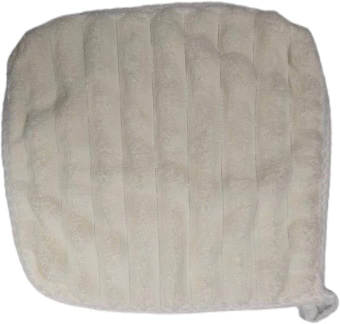 SOFTBATFY Soft Washcloths 12 Pack, High Absorbent Microfiber Ribbed Essential Washcloths for Bathroom, Home, Hotel, Spa, Beach, Pool, Gym (Washcloth - Set of 12, Beige)