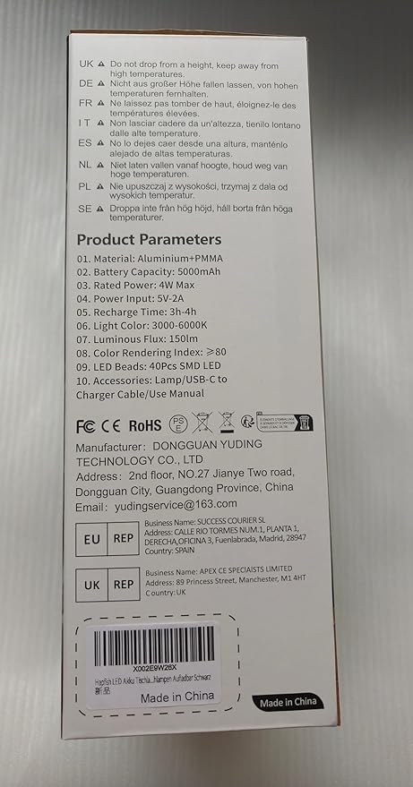 Hapfish 2 Pack Cordless Table Lamps Rechargeable, 5000mAh Battery Powered Lamp, 3 Color Modes, Dimmable, LED Table Lamps for Living Room,Outdoor, Dinner,Patio,Restaurant – Black