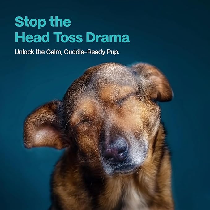 DOCO Dog Ear Cleaner Wipes Finger Cleaning Kit for Dogs & Cats Eucalyptus, Chamomile & Aloe Cat Ear Cleaner Soothes, Deodorizes & Helps Itchy Ears (50 Count)