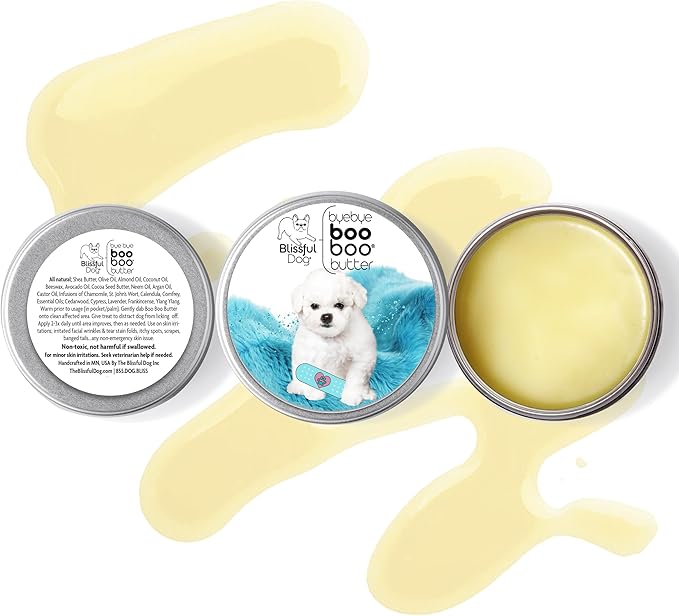 The Blissful Dog Bichon Frise Boo Boo Butter, 1-Ounce