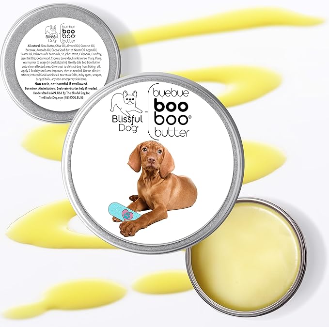 The Blissful Dog 8 oz TIN Vizsla Booboo Butter