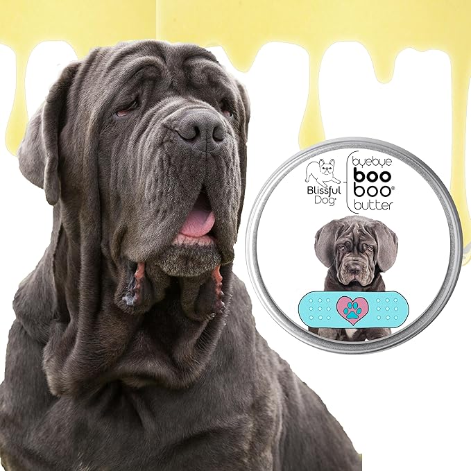 The Blissful Dog 2 oz TIN Neapolitan Mastiff Booboo Butter