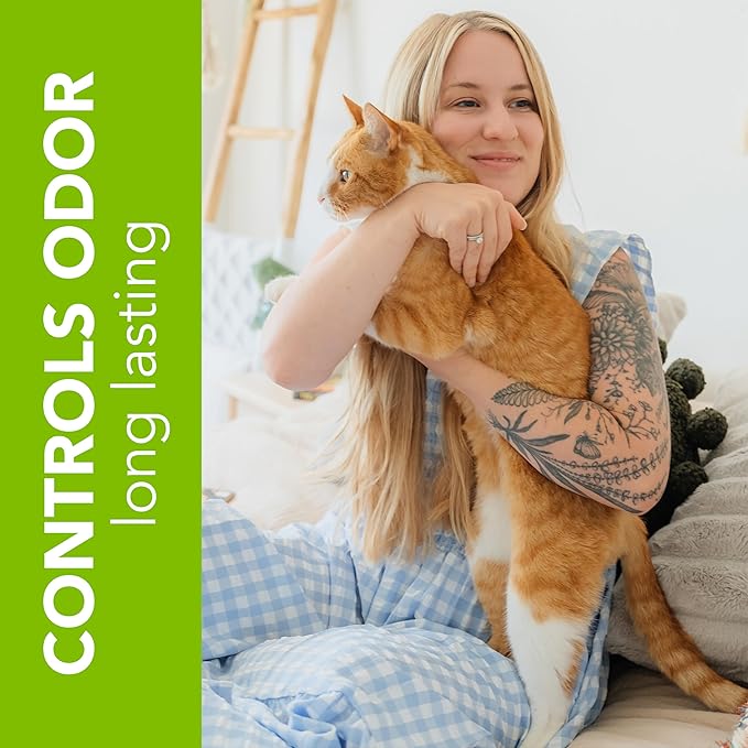 ökocat Dust Free Non-Clumping Paper Pellet Cat Litter, Unscented, 8 pounds - Natural Ingredients, Controls Odor, Dust Free, Great for Homes with Allergies, Postsurgical Needs