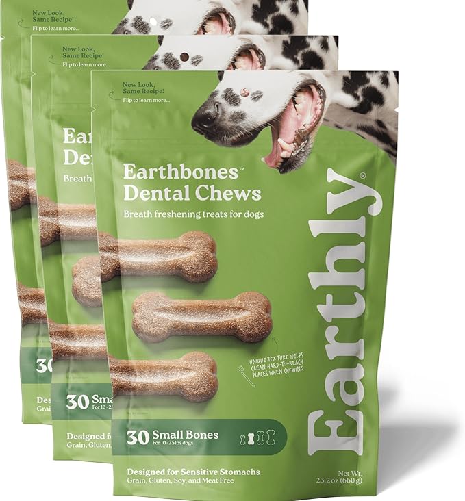 Earthbones Dental for Small Dogs, 90ct (3pk)
