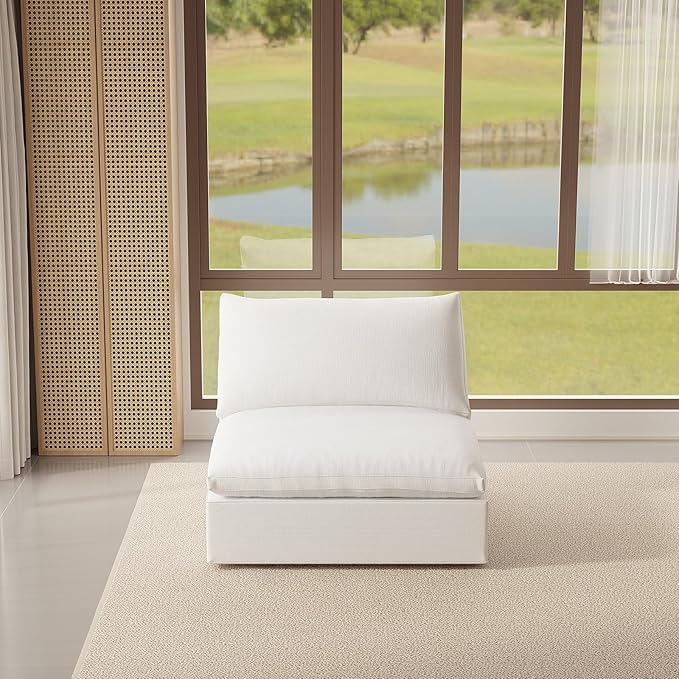 Modular Sectional Sofa,Extra Comfty Deep-Seat-Filled Couch, Modern Couches for Living Room,Apartment,Office,Small Space