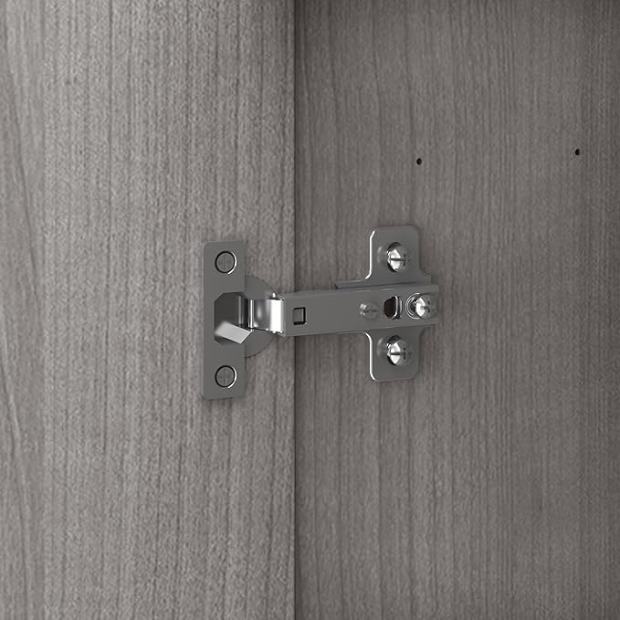 Bush Furniture File Drawer Accommodates Letter-Size documents While Box Drawer Stores Office Supplies and Utensils