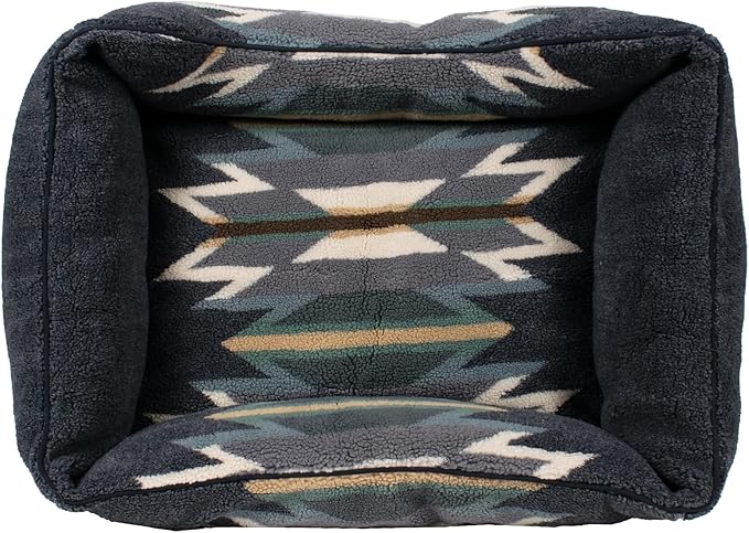 Pendleton Berber Kuddler Dog Bed - Wyeth Trail Oxford, M