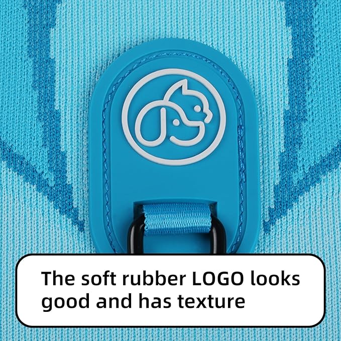 EVERKING Cat Harness and Leash Set, New Fly Fabric, Soft and Breathable, Adjustable cat Walking Jacket, Fashionable cat Vest (Blue, S(Neck 7.48"-9.06", Chest 11.42"-18.11", 5-11lbs))