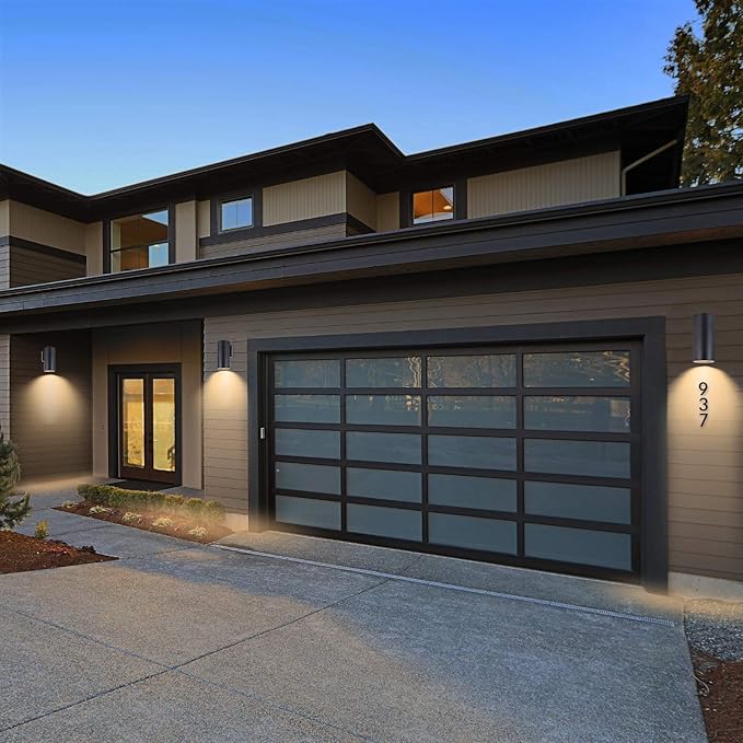 Outdoor Wall Light, Exterior Lighting - ETL Listed, Die-cast Aluminum Anti-Rust Waterproof Wall Mount Cylinder Design – 1-Direction Up or Down Light Fixture for Porch, Garage, Doorway or Patio