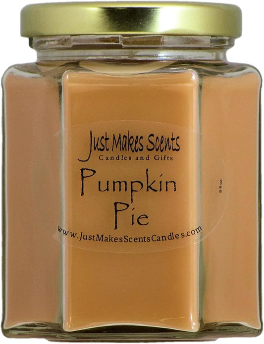 Pumpkin Pie Scented Blended Soy Candle by Just Makes Scents (8 oz)