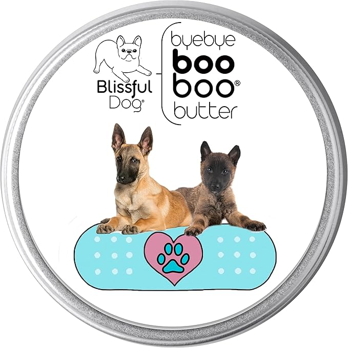 The Blissful Dog 8 oz TIN Belgian Malinois Booboo Butter