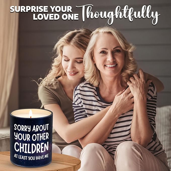 Gifts for Mom from Daughter, Son - Mothers Day Gifts for Mom, Wife, Women - Moms Birthday Gift Ideas, Cool Birthday Gift for Moms - Funny Mothers Day Candle, mom Candle Funny 10OZ