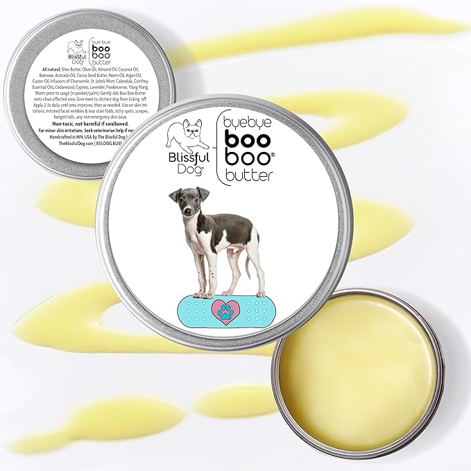 The Blissful Dog Italian Greyhound Boo Boo Butter, 8-Ounce