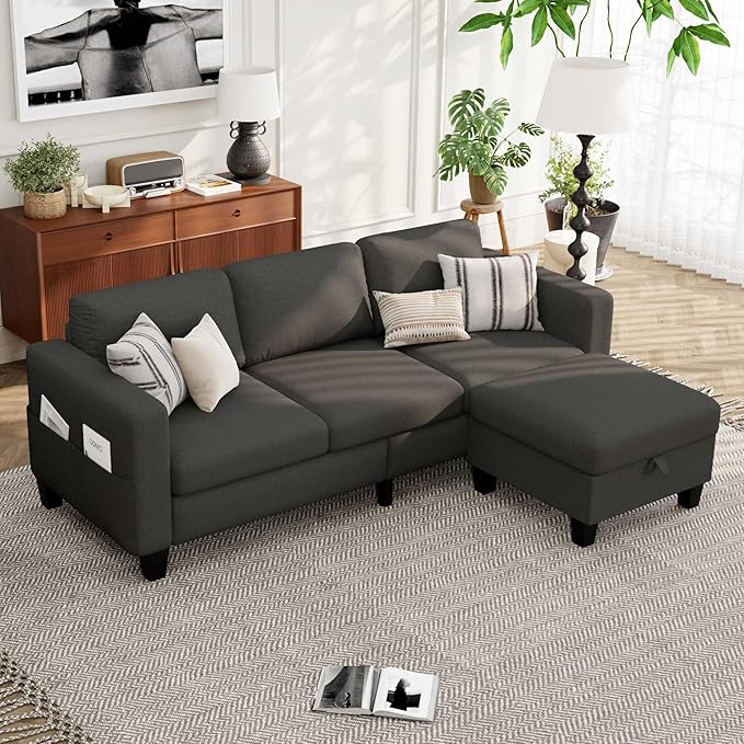 Small Couch, Couch in a Box, Small Sofa, Sofa for Living Room, Apartment, Dorm, Office