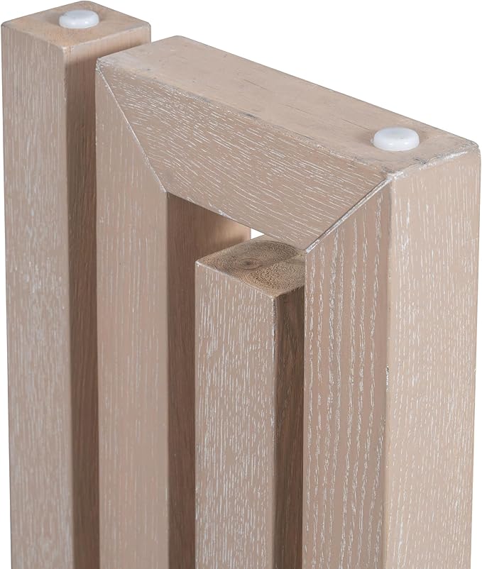 Contemporary Minimalist Wood Console Table 59-Inch Modern Entry Sofa Table Accent Table for Entryway Living Room Home Office, Natural