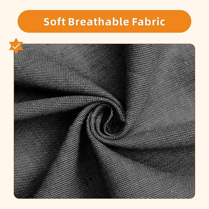 Sectional Sofa Couches for Living Room, 78'' Dark Grey 3 Seater L-Shaped Couch with Storage Ottoman, Comfy Fabric Convertible Sectionals Sofas with Chaise for Apartment, Office, Small Space