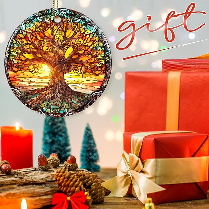 Christmas Ornament, Tree of Life Ornament, Christmas Decoration, Heirloom Keepsake, Holiday Ornaments, Xmas Gift Exchange, Gift Idea, Christmas Tree Ornament