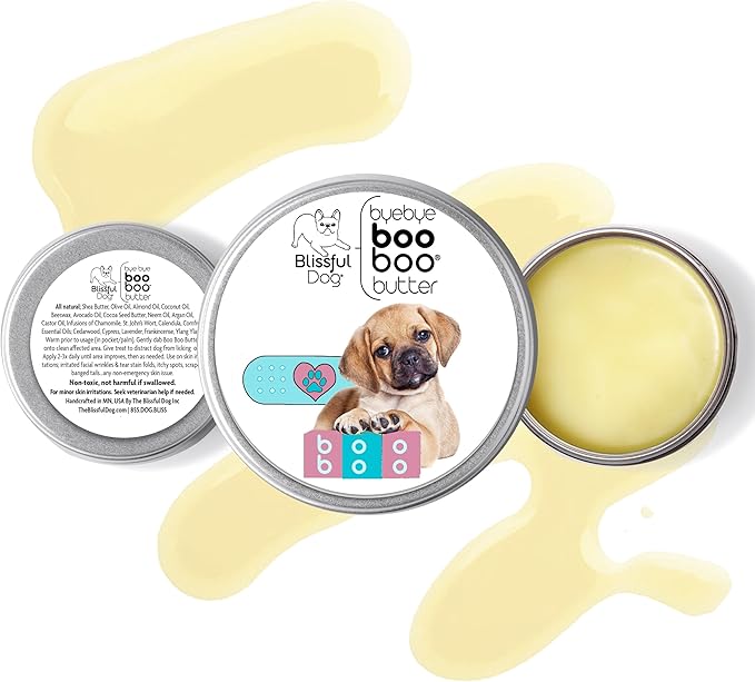 The Blissful Dog Puggle Boo Boo Butter, 8-Ounce