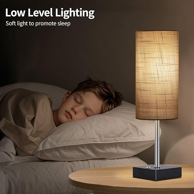 AVV Cordless Table Lamp with Dimmable, Rechargeable 3 Modes Battery Powered Bedside Lamp, Battery Operated Lamps for Night Stand, Touch Lamp for Bedroom, Living Room, Reading Room, 15 Inch Grey