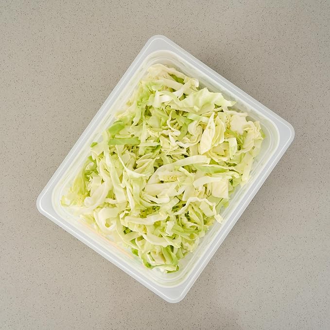 Restaurantware Food Storage Container 1 Pack of 12.7 x 10.3 x 7.8 Inches Plastic Stackable Storage Box White Reusable Label Container Dishwasher Safe For Restaurants And Kitchens