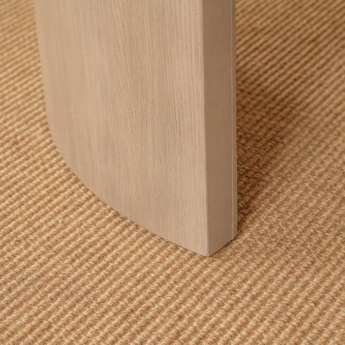 Round Nesting Coffee Table Set of 2, 31.5" Large and 18" Small Low Tables, Modern Wood Grain Tables for Living Room, Gray