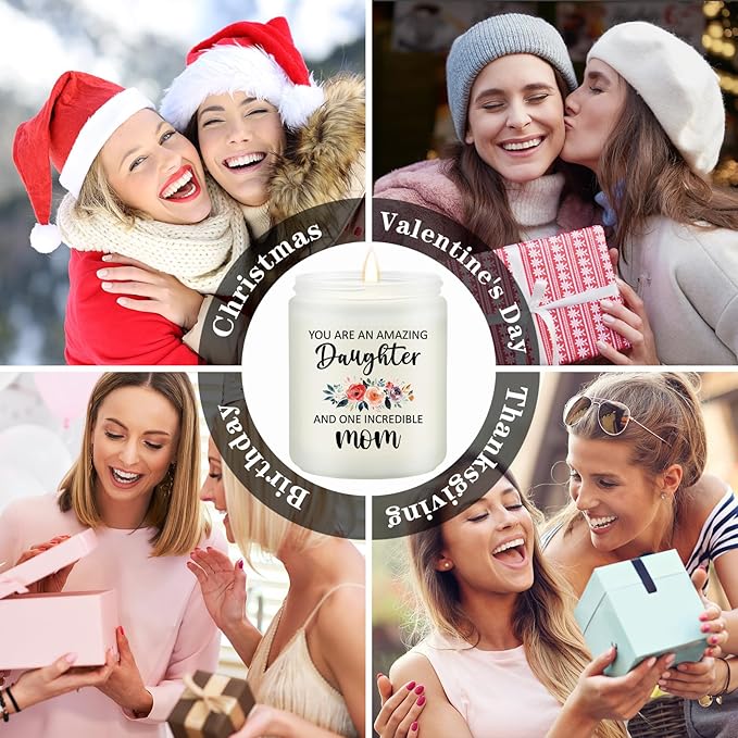 Daughter Gifts from Mom Dad - Daughter Birthday Gifts - Christmas Mothers Day Gift for Daughter - Lavender Scented Candle