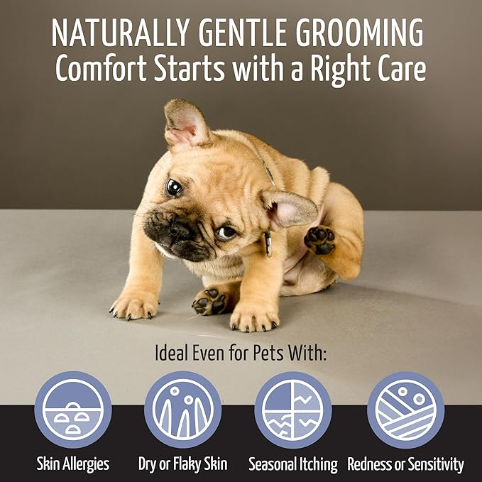 Tauro Pro Line Moisturizing Dog Conditioner Detangler - Pet Conditioner for Dogs, Safe for Cats & Puppy Sensitive Dry Skin & Damage Fur (Magic Plex 13.5 Fl Oz)