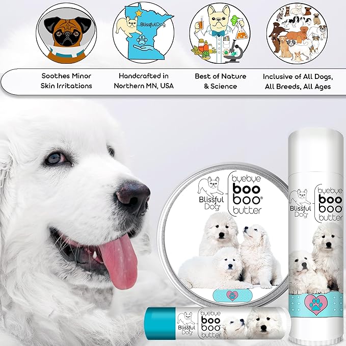 The Blissful Dog Great Pyrenees Boo Boo Butter, 16 oz.