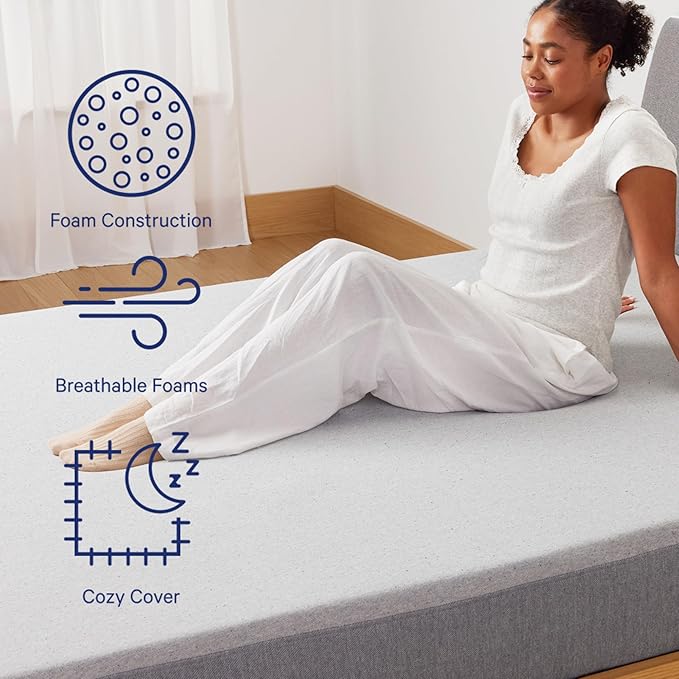 Casper Sleep Element Twin Mattress - Medium Feel - Motion Isolation - Breathable, Cooling Memory Foam - 100-Night Trial - CertiPUR-US