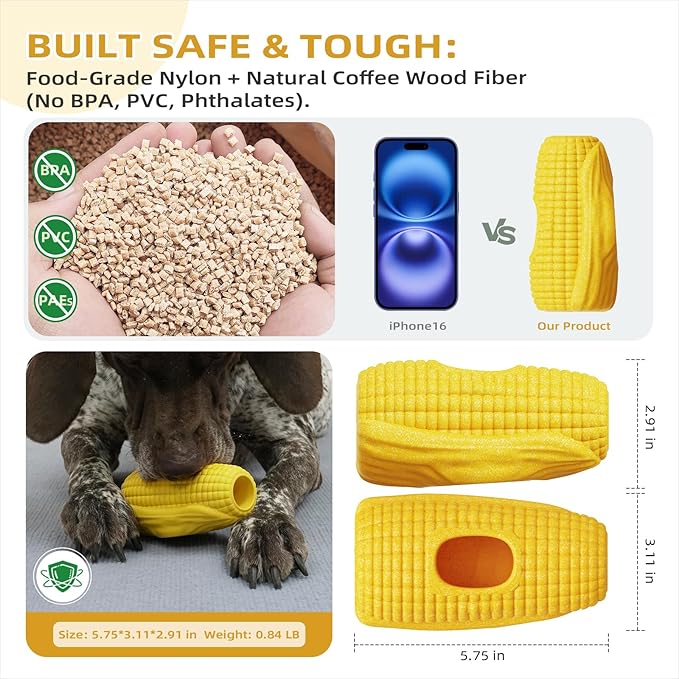 Multi-Functional Interactive Dog Toys for Aggressive Chewers, Indestructible Dog Toys for Small/Medium/Large Breeds,Frozen Dog Treat Holder to Keep Them Busy,Reduces Anxiety