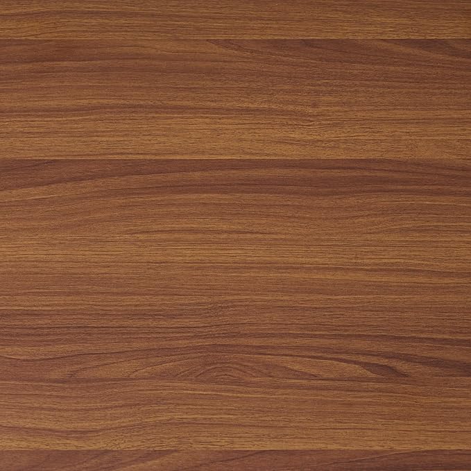 Glass Console Table for Living Room, Foyer & Entrance, 2-Tiers Mid-Century Modern Sofa Table with Clear Glass Top, Walnut Finish Wood Top and Gold Finish Metal Frame