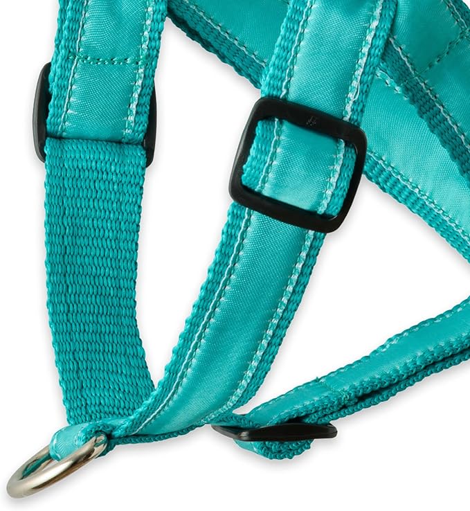 REMY - The Recycled Ribbon Harness, Turquoise, Medium