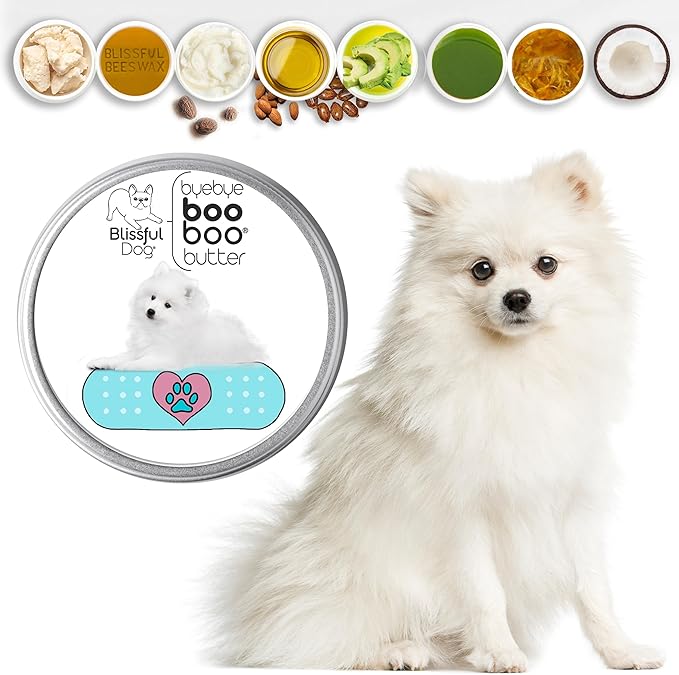 The Blissful Dog 8 oz TIN American Eskimo Booboo Butter