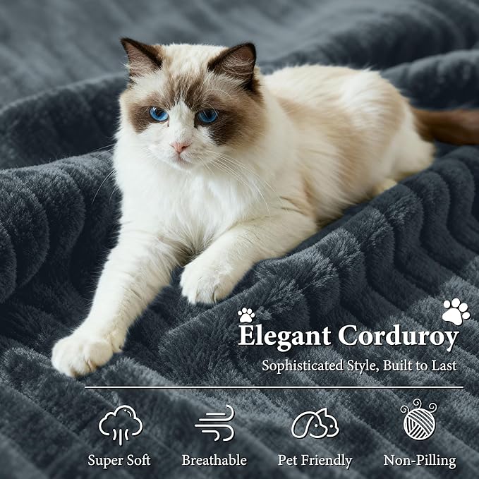 133" Couches for Living Room Deep-Seat Sectional Couch for Living Room Corduroy Boneless Couchs U-Shape Cloud Couch Flexible Modular Sectional Sofa with Chaise Lounge (Dark Gray, with Cup Holder)