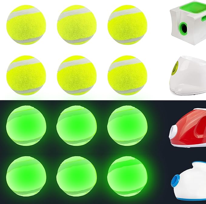 X-Small Dog Tennis Balls Dog Toys Ball 1.5" Pack of 12, Fit Ball Launchers