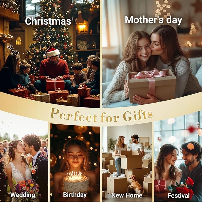 Marycele Candle Warmer Lamp with Timer for Yankee Candles, Adjustable Height Wax Melt Warmer, Birthday Gifts for Mom Women Sister, Vintage Amber Glass Lamp, Thanksgiving Decorations for Home Decor